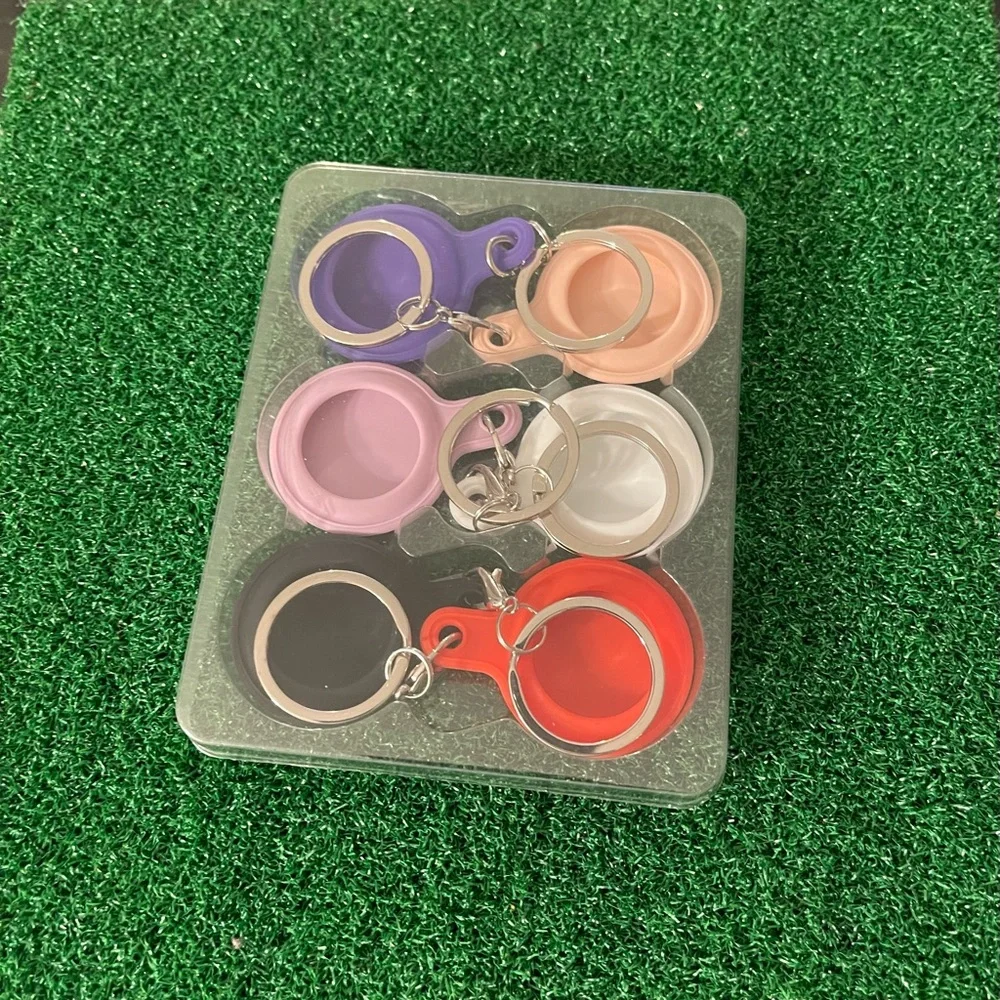 Apple AirTag Silicon Key chain-Any color
